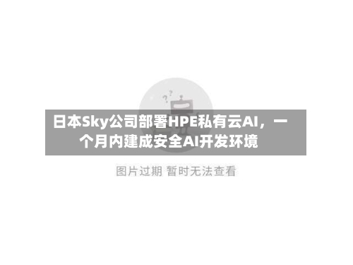 日本Sky公司部署HPE私有云AI，一个月内建成安全AI开发环境-第3张图片