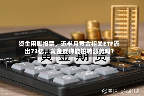 资金用脚投票，近半月黄金相关ETF流出73亿	，黄金反弹能扭转颓势吗？-第2张图片