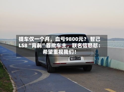 提车仅一个月，血亏9800元？ 智己LS8“背刺	”首批车主，联名信怒怼：希望重视我们！-第3张图片