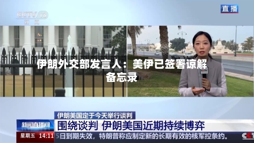 伊朗外交部发言人：美伊已签署谅解备忘录-第2张图片