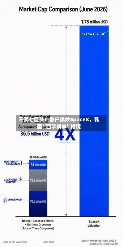 不买七巨头！散户爆炒SpaceX，韩国“西学蚂蚁	”抢镜-第2张图片