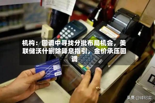 机构：回调中寻找分批布局机会，美联储沃什删除降息指引	，金价承压回调-第3张图片