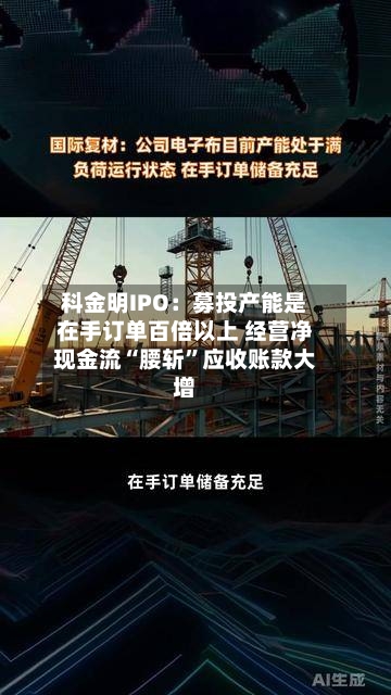 科金明IPO：募投产能是在手订单百倍以上 经营净现金流“腰斩”应收账款大增-第3张图片