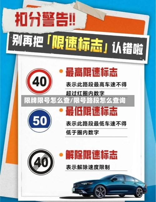 限牌限号怎么查/限号路段怎么查询