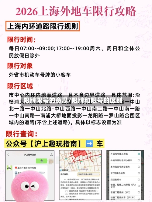 限牌限号的意思/限牌和限号的区别-第2张图片