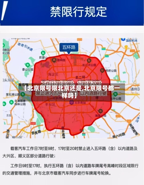 【北京限号限北京还是,北京限号都一样吗】-第2张图片
