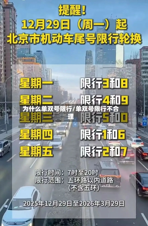 为什么单双号限行/单双号限行不合理-第2张图片