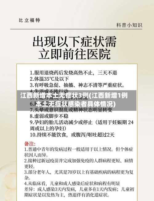 江西新增本土无症状3例(江西新增1例本土无症状感染者具体情况)-第3张图片